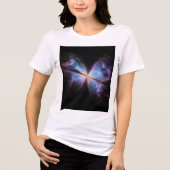 ちょう蝶星雲 トライブレンドTシャツ (正面)