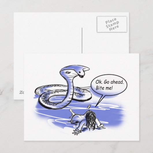 ちょっくらして ポストカード (正面/裏面)