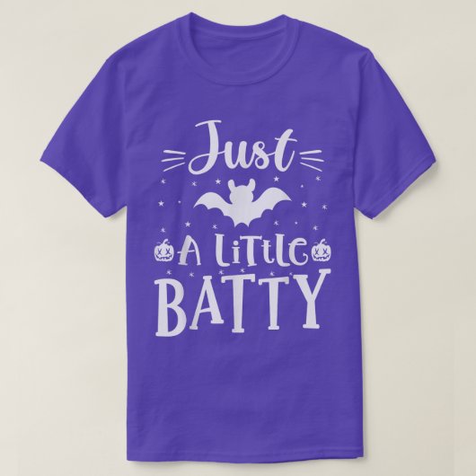 ちょっとおかしいハロウィンの衣装 少しバットな子供たちH Tシャツ (デザイン正面)