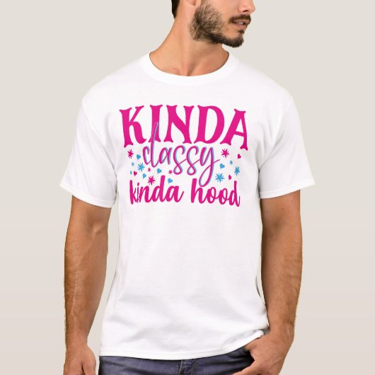 ちょっとおしゃれちょっとフード Tシャツ (正面)