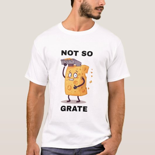 ちょっとおバカなチーズおろしTシャツ Tシャツ (正面)