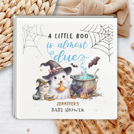 ちょっとしたお化け!ハロウィンベビーシャワーのかわいい男の子ペーパー スタンダードカクテルナプキン