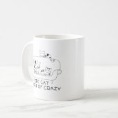 ちょっとしたことでおかしくなりそう コーヒーマグカップ (正面左)