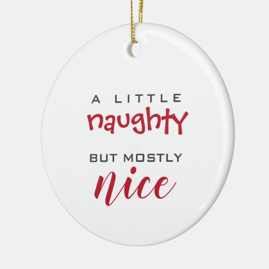 ちょっとしたほいけなとんど素敵なクリスマスの飾り セラミックオーナメント (左)