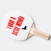 ちょっとしたウィーナー冗談 卓球ラケット (横)