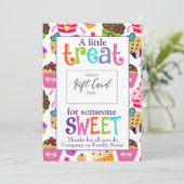 ちょっとしたギフトカードのバウチャーホルダー シーズンカード (スタンド正面)