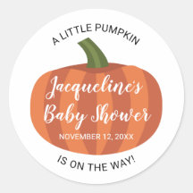 ちょっとしたパンプキン秋の赤ちゃん歓迎会