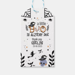 ちょっとしたブーがハロウィーンの約束だ ギフトタグ