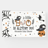 ちょっとしたブーがハロウィーンの約束だ 横断幕 (横)