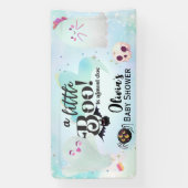 ちょっとしたブーが来たばかりだ 横断幕 (縦)