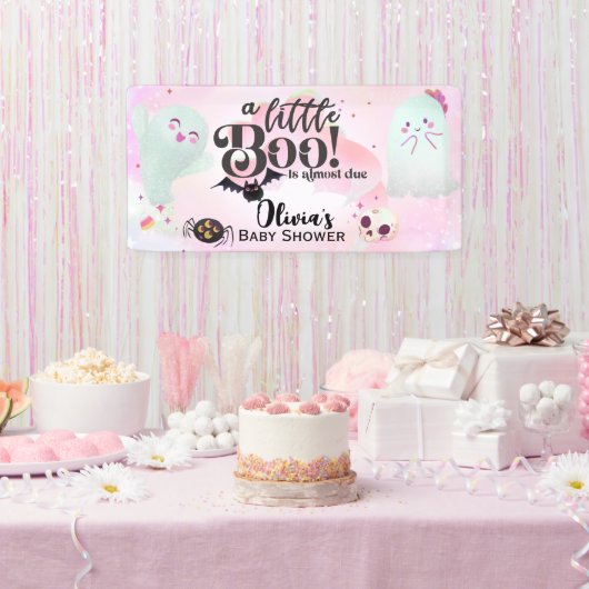 ちょっとしたブーが来たばかりだ 横断幕 (パーティー)