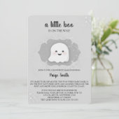 ちょっとしたブーブーベイビーシャワーの郵送招待状 招待状 (スタンド正面)