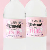ちょっとしたブー |ハロウィーンガールのベビーシャワー ペットボトルラベル