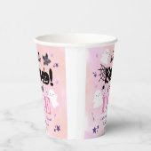 ちょっとしたブー |ハロウィーンガールのベビーシャワー 紙コップ (右)