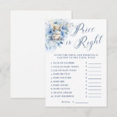 ちょっとしたプリンス ロイヤル ブルー シャワーの価格は適切 招待状 (正面/裏面)