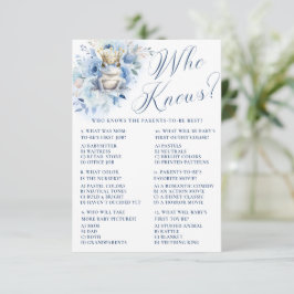 ちょっとしたプリンセス ロイヤルブルー シャワー 誰にもわからない 招待状