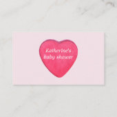 ちょっとしたプレゼント おむつくじチケット エンクロージャーカード (裏面)