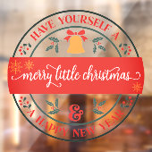 ちょっとしたメリークリスマスの仕事をする ウィンドウサイン (シート2)