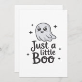 ちょっとしたユーモアのデザイン：リトルブー シーズンカード (正面/裏面)