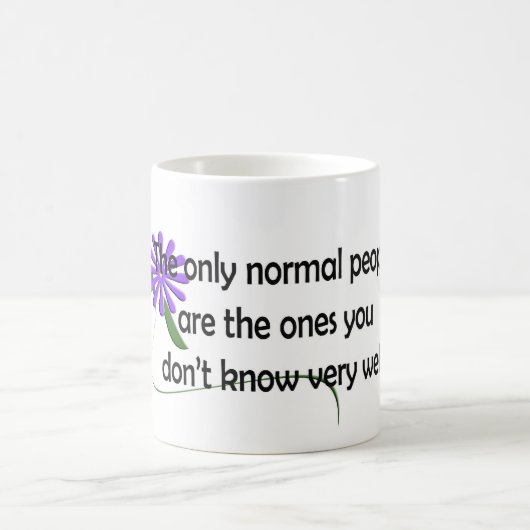 ちょっとしたユーモア コーヒーマグカップ (中央)