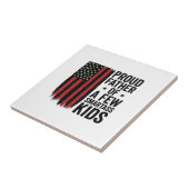 ちょっとした悪ガキの父さん愛国Tシャツ タイル (側面)