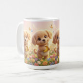ちょっとした日差しとバナナ コーヒーマグカップ (正面左)