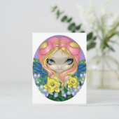 「ちょっとした春」はがき ポストカード (スタンド正面)