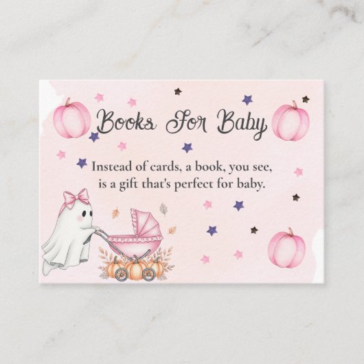 ちょっとした本がベビー エンクロージャーカード (正面)