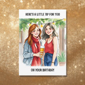 ちょっとした誕生日のヒント | 誕生日ユーモア カード