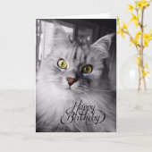 ちょっとした魔法誕生日カード カード (黄色い花)