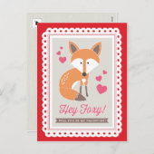 ちょっとずるい! Origamiによってバレンタインの郵便はがきを印刷します シーズンポストカード (正面/裏面)