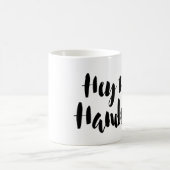 ちょっとそこにハンサムなマグ コーヒーマグカップ (中央)