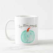 "ちょっとそこに、カボチャ" コーヒーマグカップ (左)