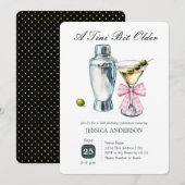 ちょっとだけ大人になった70歳の誕生日オリーブオイルの招待状 招待状 (正面/裏面)