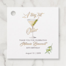 ちょっとだけ大人になった Cocktail Party 30歳の誕生日 フェイバータグ
