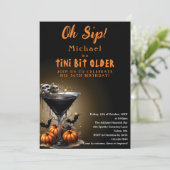 ちょっとだけ年をとったハロウィン誕生日パーティ 招待状 (スタンド正面)