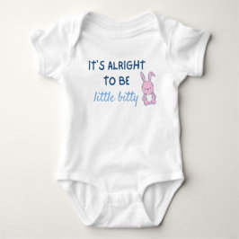 ちょっとのことなら気にしない ベビーボディスーツ