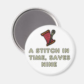 ちょっとの手間を惜しまない マグネット (正面/裏面)