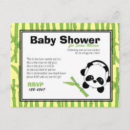 ちょっとの竹 招待状