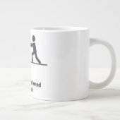 ちょっとやる気が出ない人へ  ジャンボコーヒーマグカップ (右)