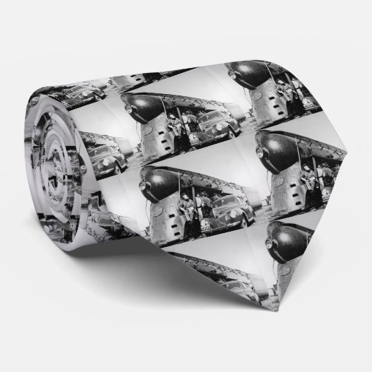 ちょっとよいLookinのヴィンテージのニューヨークの本部の鉄道 ネクタイ (ロール)