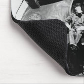 ちょっとよいLookinのヴィンテージのニューヨークの本部の鉄道 マウスパッド (コーナー)