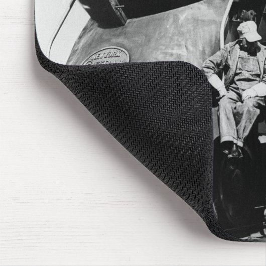 ちょっとよいLookinのヴィンテージのニューヨークの本部の鉄道 マウスパッド (コーナー)