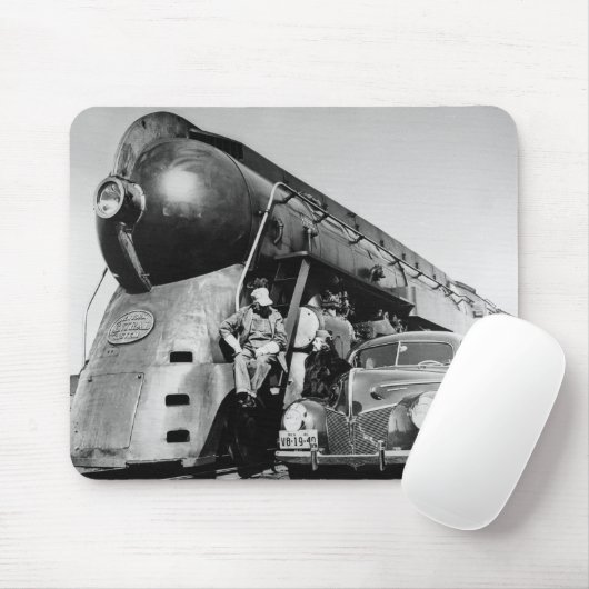 ちょっとよいLookinのヴィンテージのニューヨークの本部の鉄道 マウスパッド (マウス)