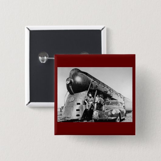 ちょっとよいLookinのヴィンテージのニューヨークの本部の鉄道 缶バッジ (正面&裏面)