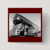 ちょっとよいLookinのヴィンテージのニューヨークの本部の鉄道 缶バッジ (正面)