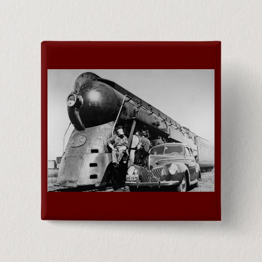 ちょっとよいLookinのヴィンテージのニューヨークの本部の鉄道 缶バッジ (正面)