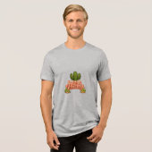 ちょっとイガイガ トライブレンドTシャツ (正面全面)