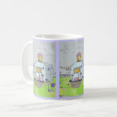 ちょっとカップケーキ! トレーラー、オースティンTX コーヒーマグカップ (正面左)