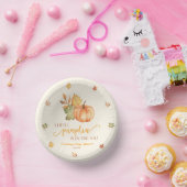 ちょっとカボチャが来たぞ！ベビーシャワー ペーパーボウル (パーティー)